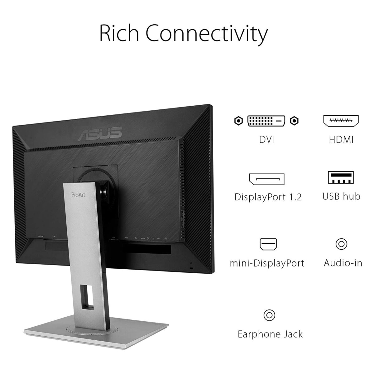 ASUS ProArt Display PA278QV Professional Monitor - 27in IPS WQHD (2560 x 1440) - Image 4