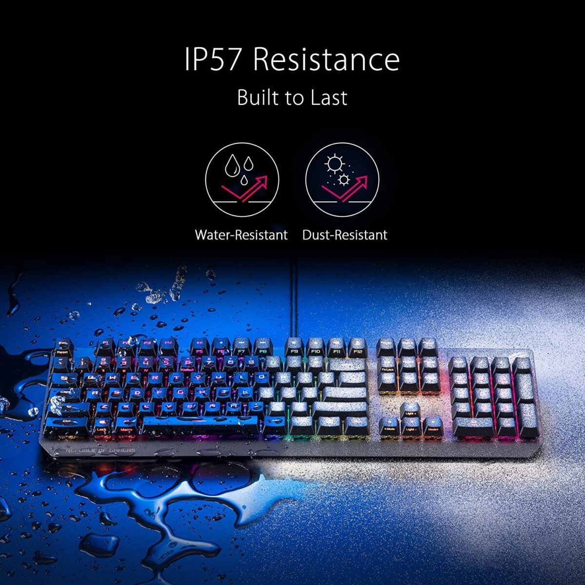 ASUS ROG Strix Scope RX Red Optical Switches Mechanical Gaming Keyboard - Image 4