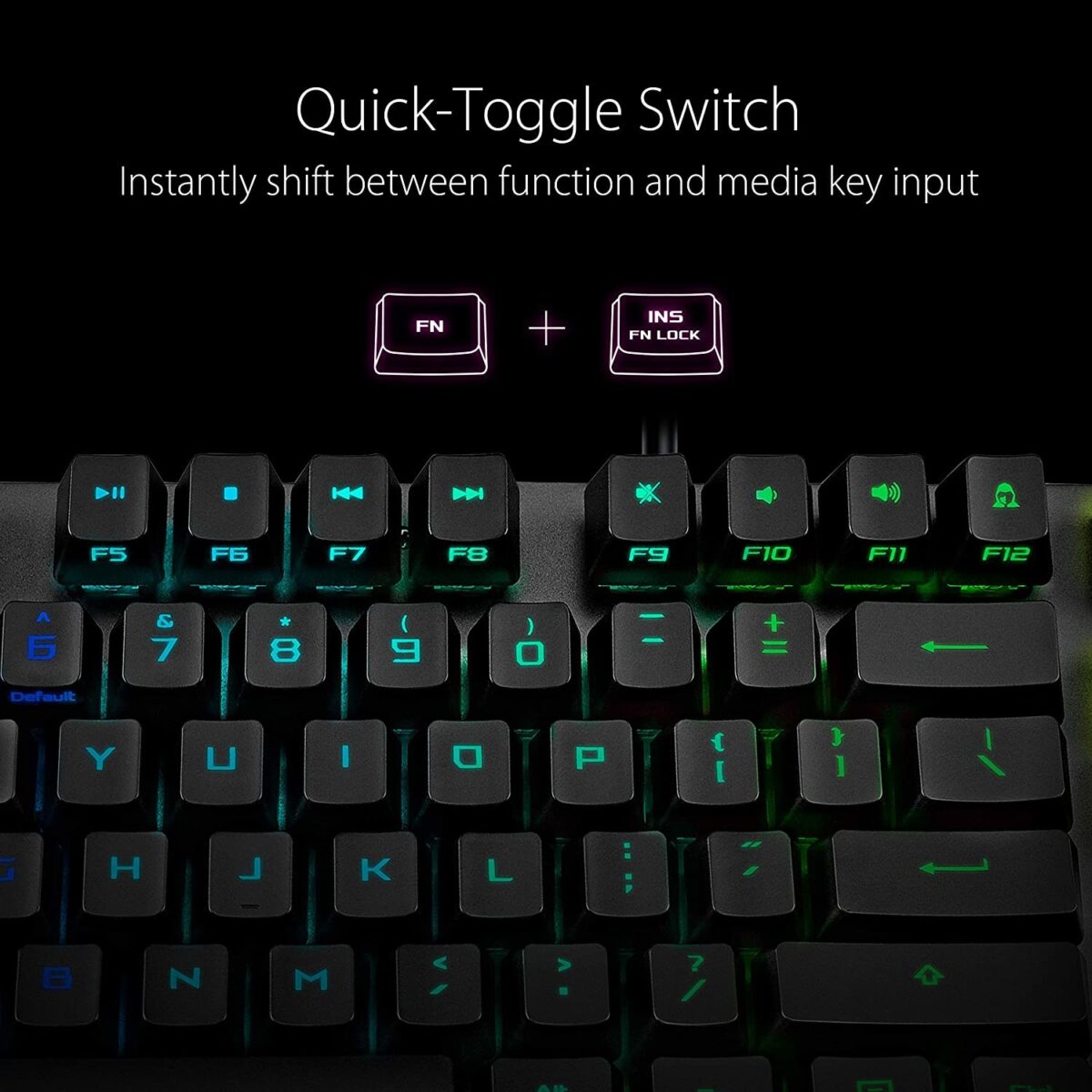ASUS ROG Strix Scope RX Red Optical Switches Mechanical Gaming Keyboard - Image 8
