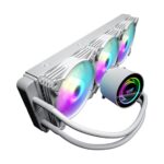 darkFlash Twister DX240 ARGB All-in-One 240mm Liquid CPU Cooler - White - Image 2