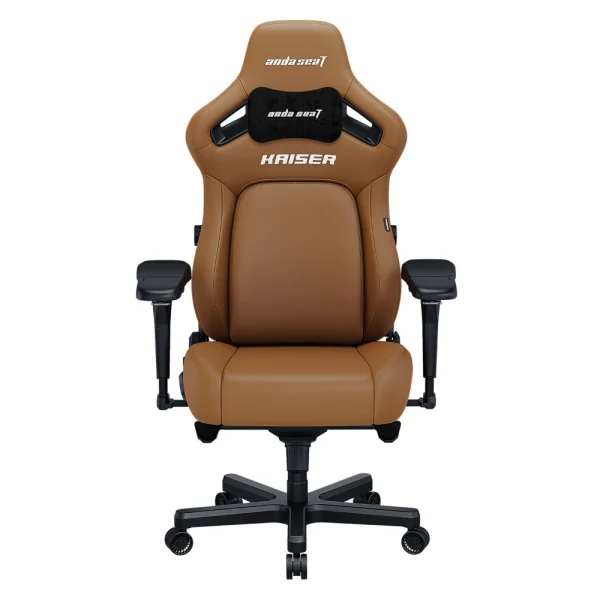 AndaSeat Kaiser 4 L Premium Fabric Gaming Chair - Bentley Brown