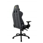 Arozzi Verona Signature SFB Soft Fabric Computer Office Gaming Chair – Black/Gold - Image 3