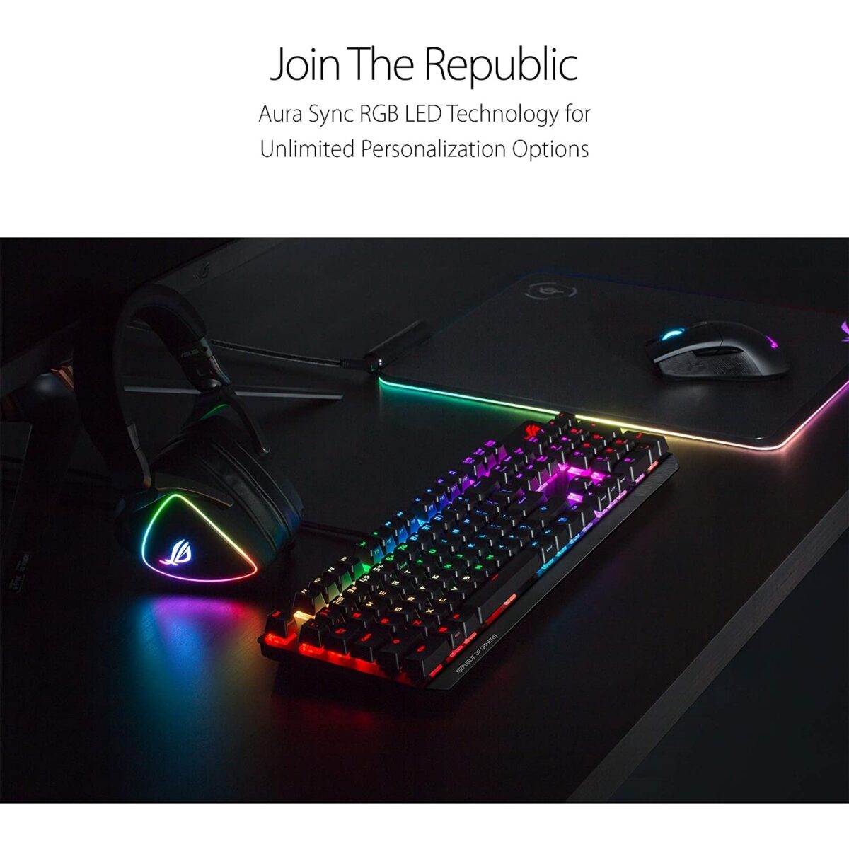 ASUS ROG Strix Scope NX Cherry MX Red Switches Wireless Deluxe Mechanical Keyboard - Image 5