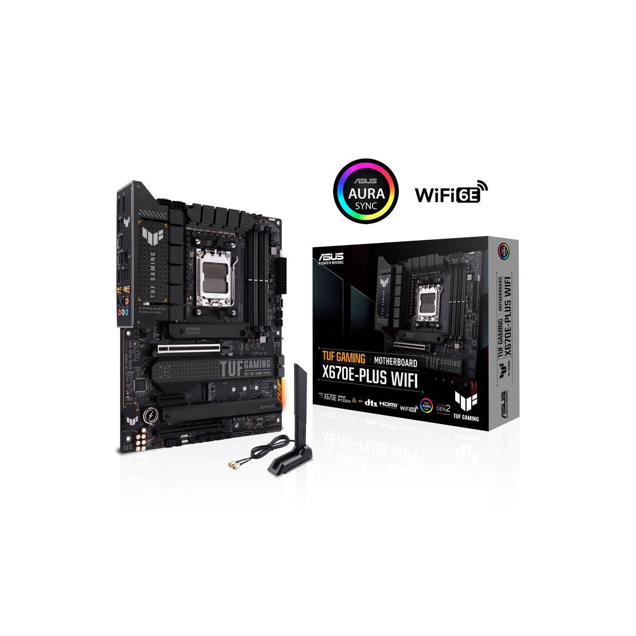 Asus-TUF-GAMING-X670E-PLUS-WIFI-AM5-Ryzen-7000-ATX-Motherboard.jpg ASUS TUF GAMING X670E-PLUS WIFI AM5 Ryzen 7000 ATX Motherboard - Image 1