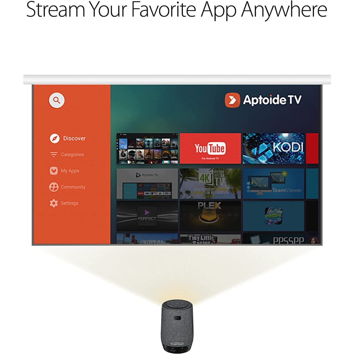 Asus ZenBeam Latte L1 300 Lumens Portable LED Projector - Image 6