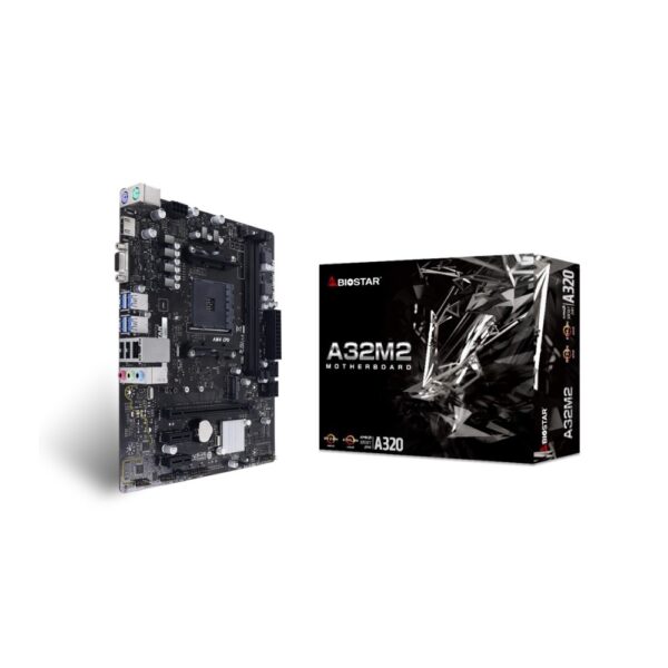 Biostar A32M2 AMD AM4 microATX Motherboard
