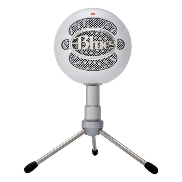 Logitech Blue Snowball iCE Plug And Play USB Microphone - White