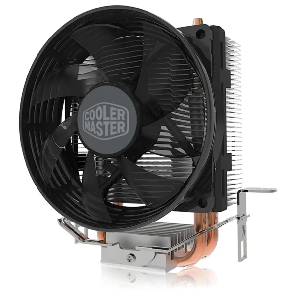 Cooler Master Hyper T20 RR-T20-20FK-R1 Compact CPU Air Cooler, 95mm Fan, Dual Copper Heat Pipe, Direct Contact for AMD Ryzen AM4, Intel LGA1200/1151