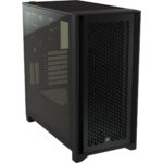 Corsair 4000D Airflow Tempered Glass Mid-Tower ATX PC Case - Black - Image 5