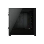 Corsair iCUE 5000X RGB Tempered Glass Mid-Tower ATX PC Smart Case - Black - Image 6