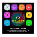 Corsair iCUE QL120 RGB 120mm PWM Triple Fan with Lighting Node CORE - Image 8