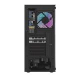 darkFlash DK353 Mesh High Airflow Tempered Glass ATX Gaming Case - 4x ARGB Fans Pre-Installed - Image 3