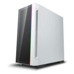 DeepCool MATREXX 55 V3 ADD-RGB 3F 3x Pre-Installed 120mm A-RGB Fans Mid-Tower E-ATX Computer Case - White - Image 5