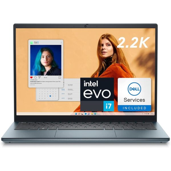 Dell Inspiron 14 7420 2-in-1 Laptop - Intel Core i5-1235U 8GB Memory 512GB SSD Fingerprint Reader 14in FHD+ x360 Touchscreen Display - Platinum Silver