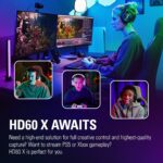 Elgato HD60 X HDR10 External Capture Card for PS5, PS4/Pro, Xbox Series X/S, Xbox One X/S, PC, and Mac - Image 3