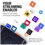 Elgato HD60 X HDR10 External Capture Card for PS5, PS4/Pro, Xbox Series X/S, Xbox One X/S, PC, and Mac - Image 6