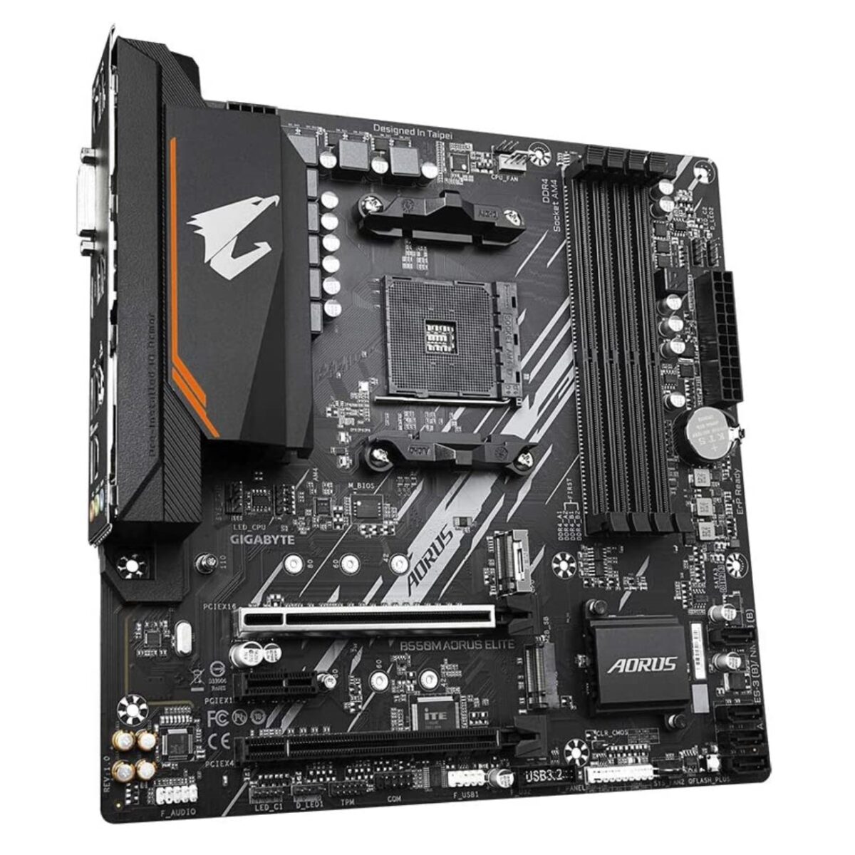 GIGABYTE B550M AORUS ELITE AM4 microATX Motherboard - Image 3