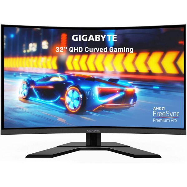 Gigabyte G32QC A-EK 32in Curved QHD 165hz HDR 400 Gsync Freesync Gaming Monitor