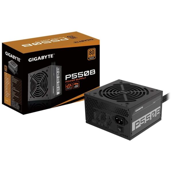 Gigabyte GP-P550B 550W 80 Plus Bronze Certified Non Modular Power Supply