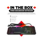 HP Omen Sequencer – Mechanical Gaming Keyboard - Blue Switches - Image 6
