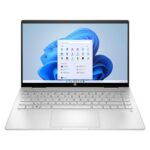 HP Pavilion x360 14-EK0033DX 2-in-1 Laptop - Intel Core i5-1235U 8GB DDR4 512GB SSD Intel Graphics Fingerprint Reader 14in FHD IPS Touchscreen Backlit KB Windows 11 | Natural Silver