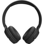 JBL Tune 520BT Wireless On-Ear Headphones, Pure Bass Sound, 57H Battery with Speed Charge - Black - Image 2