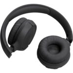 JBL Tune 520BT Wireless On-Ear Headphones, Pure Bass Sound, 57H Battery with Speed Charge - Black - Image 4