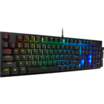 Corsair K60 RGB Pro Mechanical Gaming Keyboard - CHERRY VIOLA - Black - Image 3