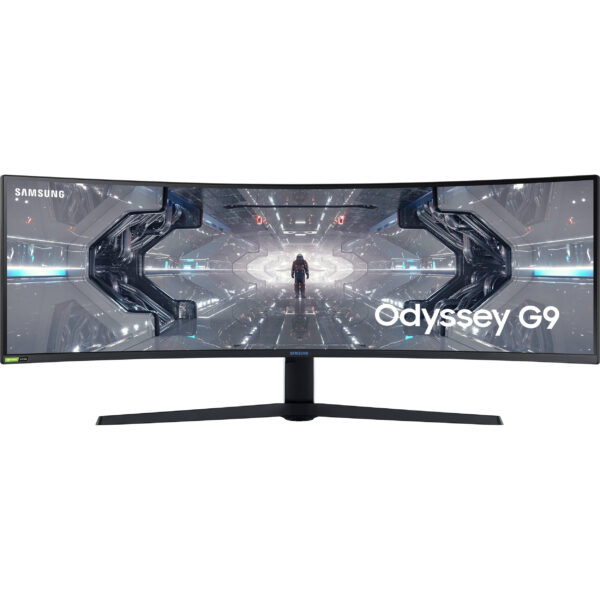 SAMSUNG 49inch Odyssey G9 Gaming Monitor | QHD, 240hz, 1000R Curved, QLED, NVIDIA G-SYNC & FreeSync