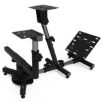 Arozzi Velocità Gaming Racing Simulator Stand - Black - Image 2