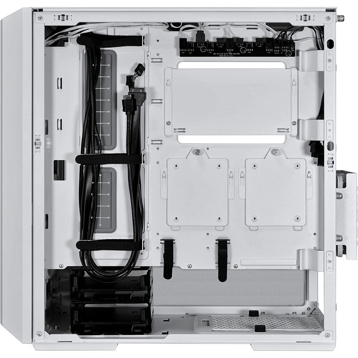 Lian Li Lancool 216 RGB Tempered Glass ATX Mid-Tower Computer Case - White - Image 4