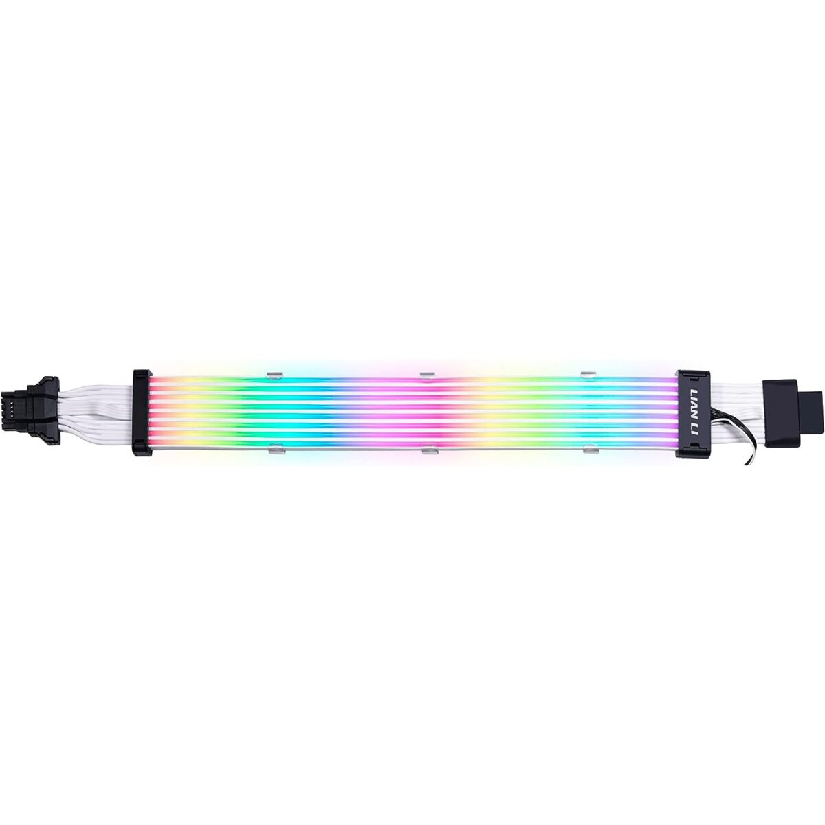 Lian-Li Strimer Plus V2 12VHPWR (12+4 To 12+4 Pin) 8 Light Guides ARGB Extension Cable - Image 2