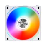 Lian Li UNI Fan AL120 RGB Daisy Chain ARGB 120mm Pack x3 - White - Image 2