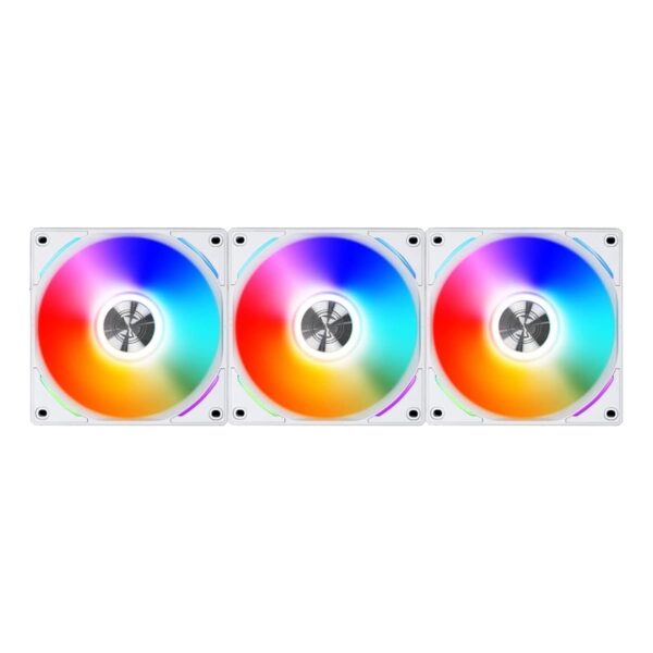 Lian Li UNI Fan AL120 RGB Daisy Chain ARGB 120mm Pack x3 - White