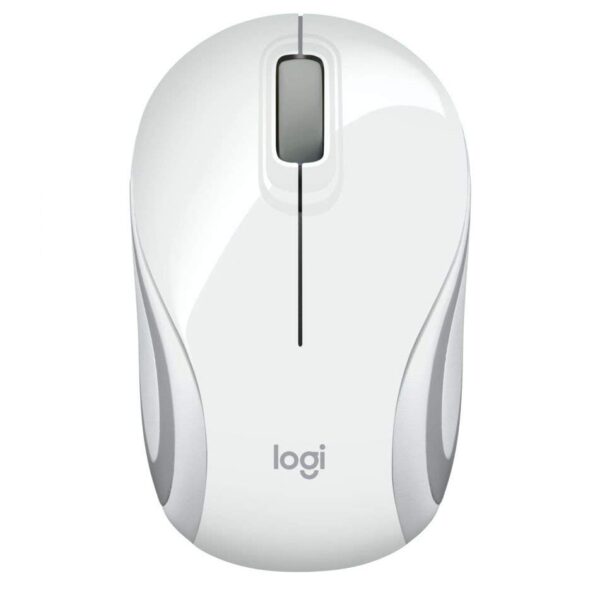 Logitech M187 Wireless Ultra Portable Mouse - White