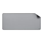 Logitech Desk Mat Studio Series with Spill-resistant Durable Design Extended Mouse Pad – Mid Gray