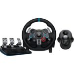 Logitech G29 Driving Force Race Wheel with Logitech G Driving Force Shifter Bundle