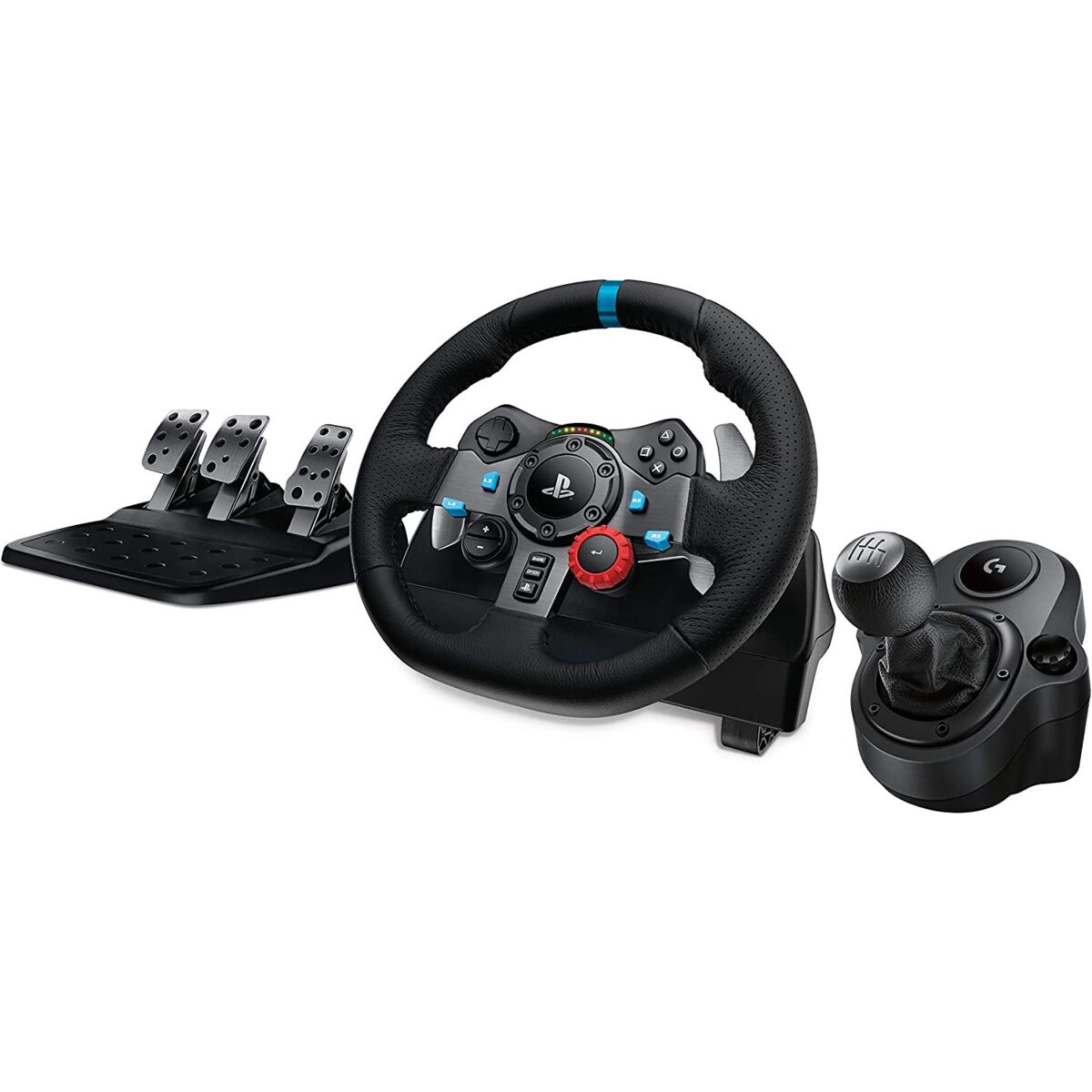Logitech G29 Driving Force Race Wheel with Logitech G Driving Force Shifter Bundle - Image 2