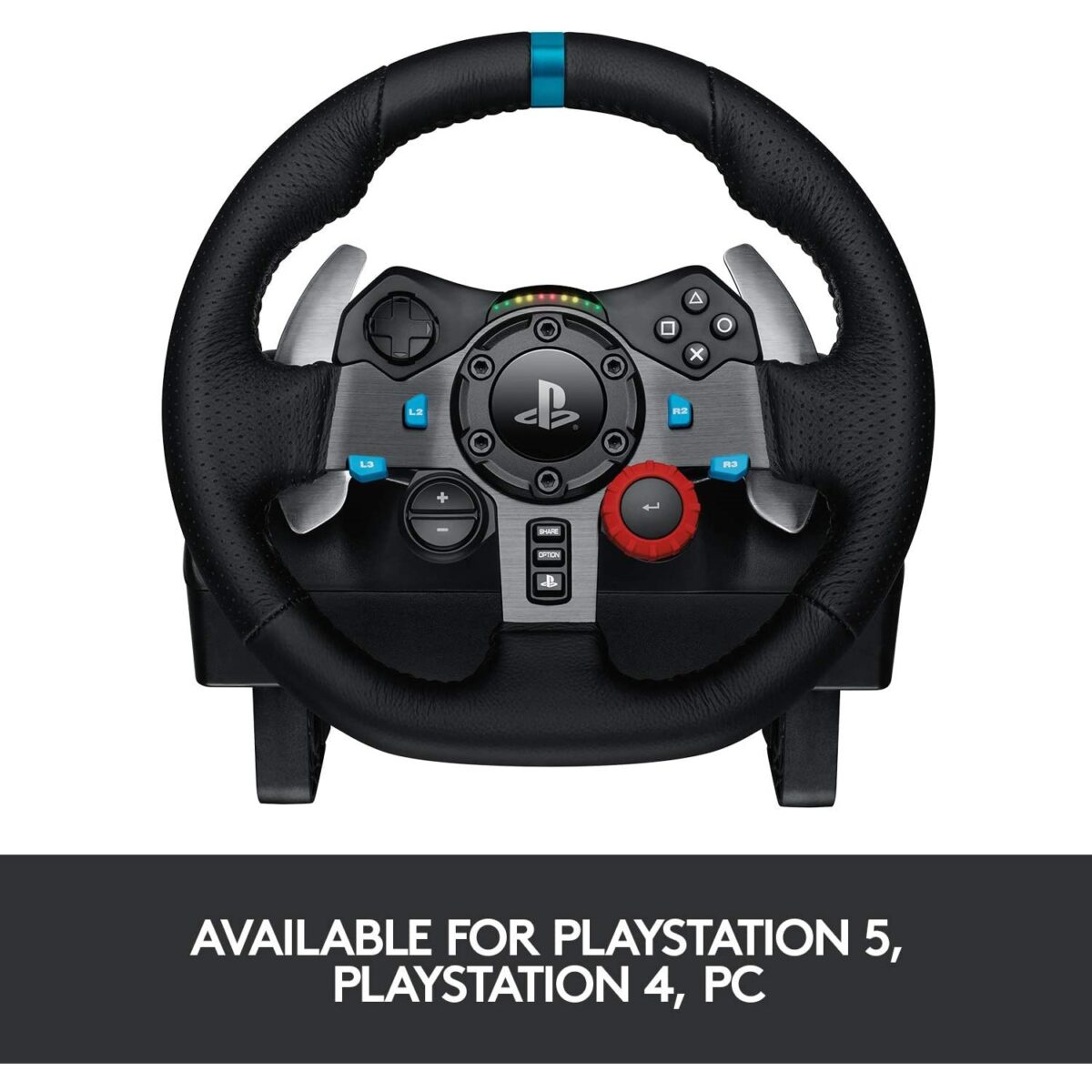 Logitech G29 Driving Force Racing Wheel for PlayStation 4, PlayStation 5 & PC - Image 2