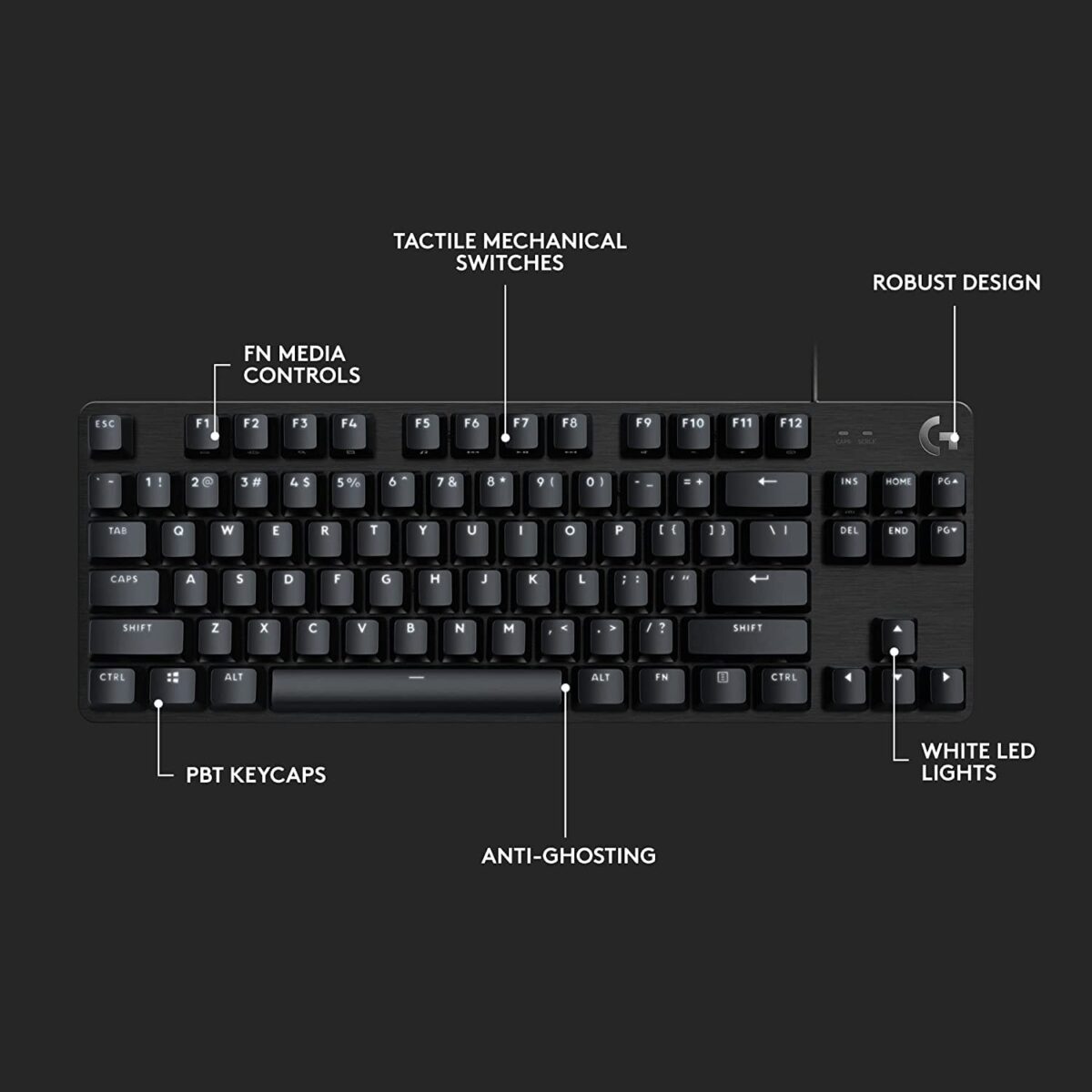 Logitech G413 SE TKL Mechanical Gaming Keyboard - Image 6