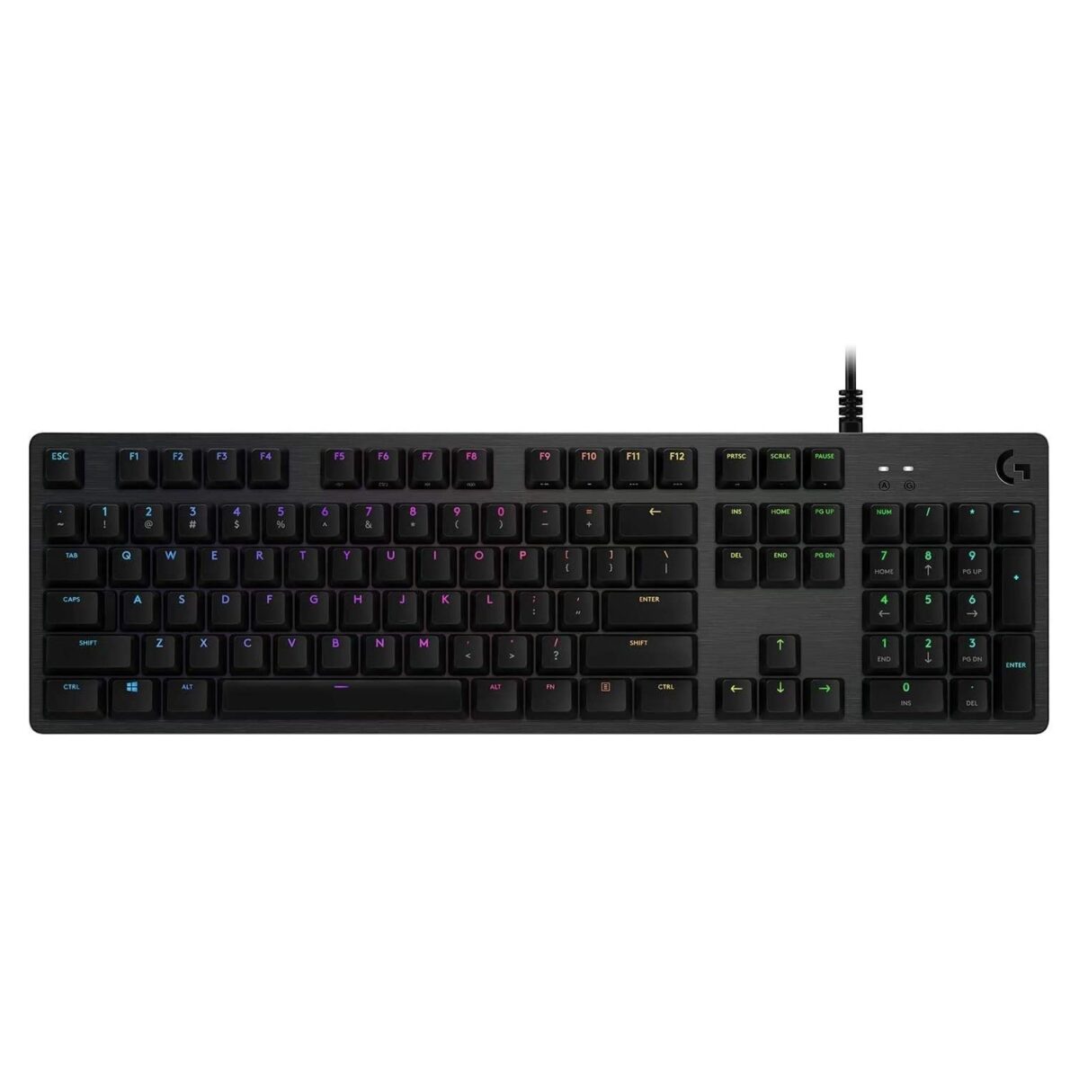 Logitech G512 Carbon Cherry MX Brown RGB Mechanical Gaming Keyboard - Image 2