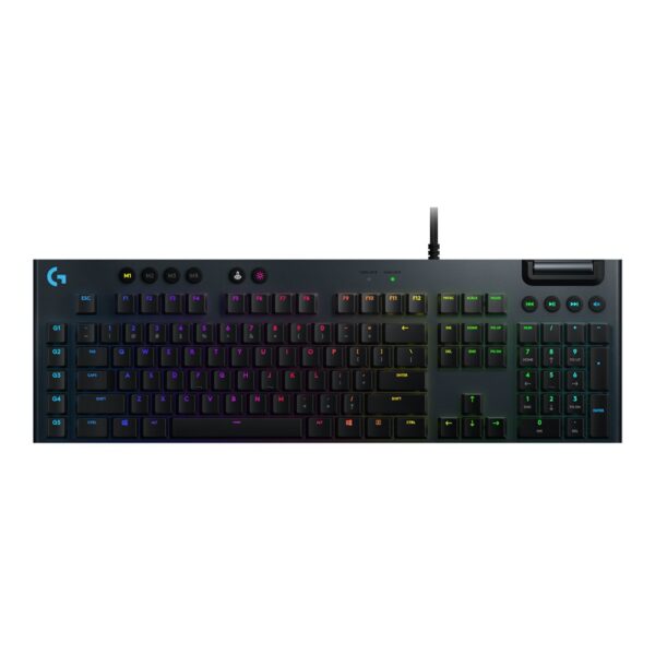 Logitech G813 Lightsync RGB Ultrathin Mechanical Gaming Keyboard (Linear Red Switch)