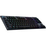 Logitech G915 TKL Tenkeyless Lightspeed Wireless RGB Mechanical Gaming Keyboard - Tactile - Black - Image 2