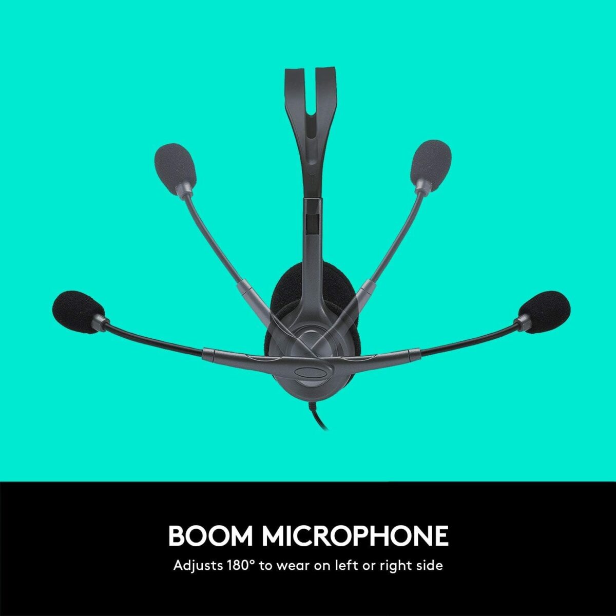 Logitech H111 Stereo 3.5mm Multi-Device Headset - Image 4