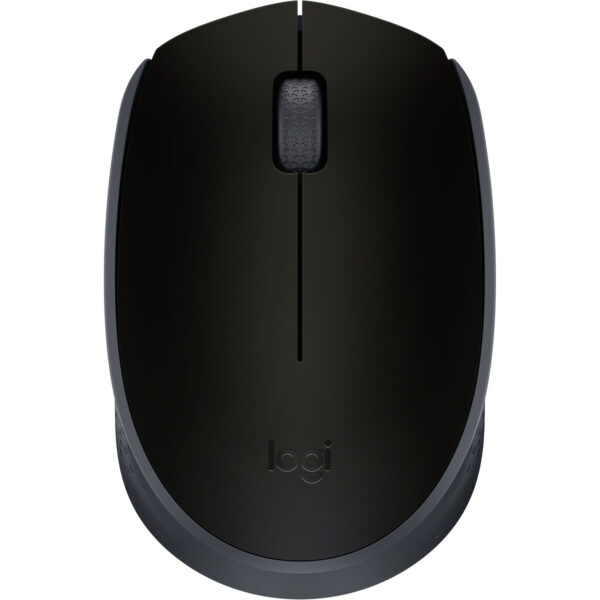 Logitech M170 Wireless Mouse-USB Receiver (Black)