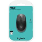 Logitech M190 Full Size Wireless Mouse - Charcoal - Image 6