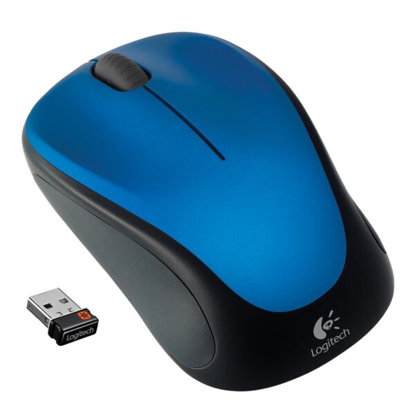 Logitech M235 Wireless Mouse 2.4 GHz with USB – Blue