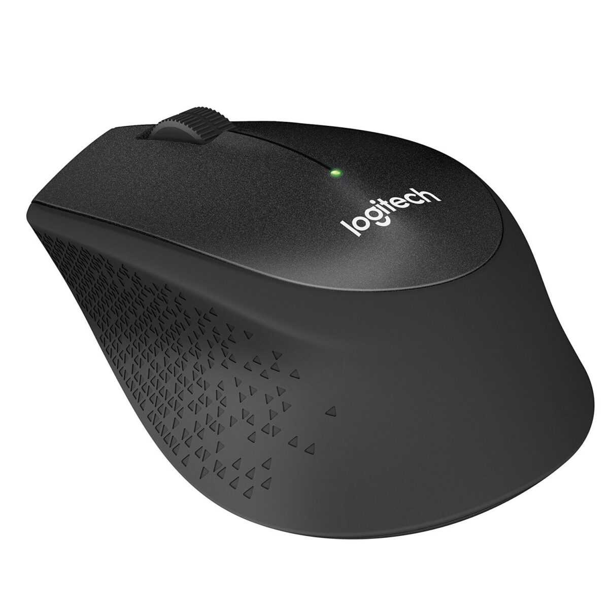 Logitech M330 Silent Plus Extra Comfort Wireless Mouse - Black - Image 2