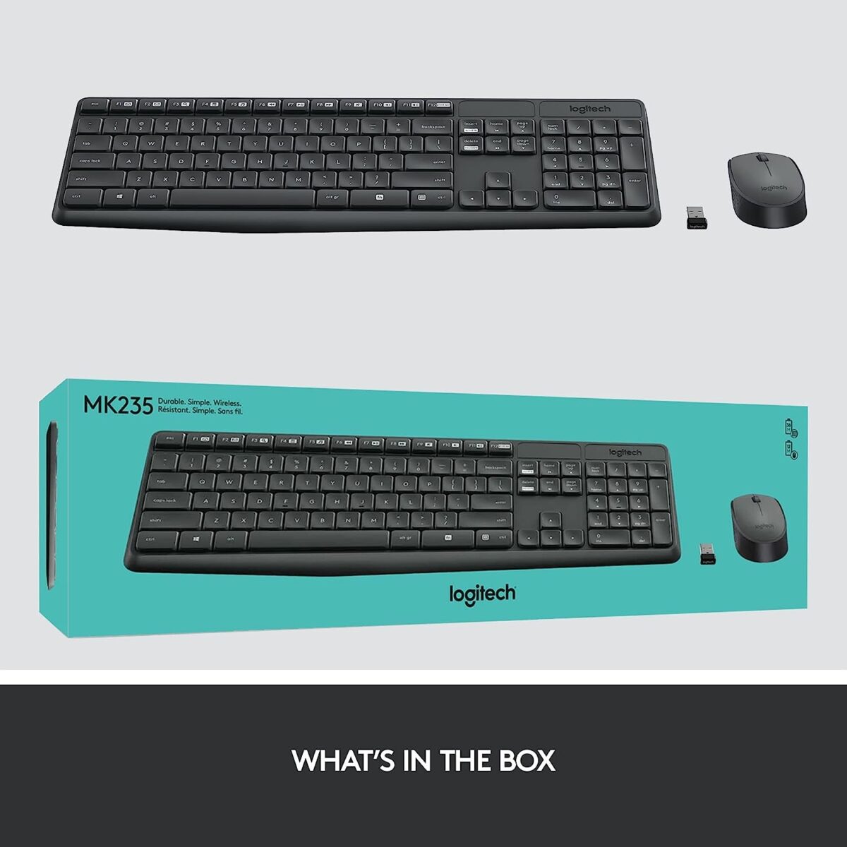 Logitech MK235 Wireless Keyboard and Mouse Combo - Image 7