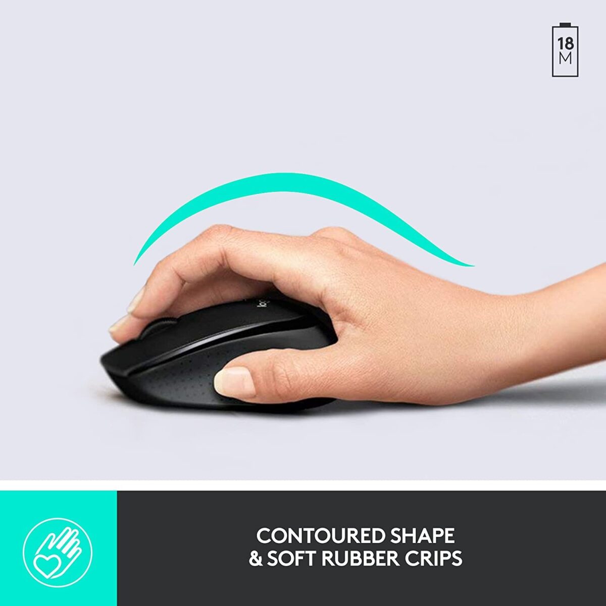 Logitech MK345 Comfort Wireless Keyboard and Mouse Combo - Image 3